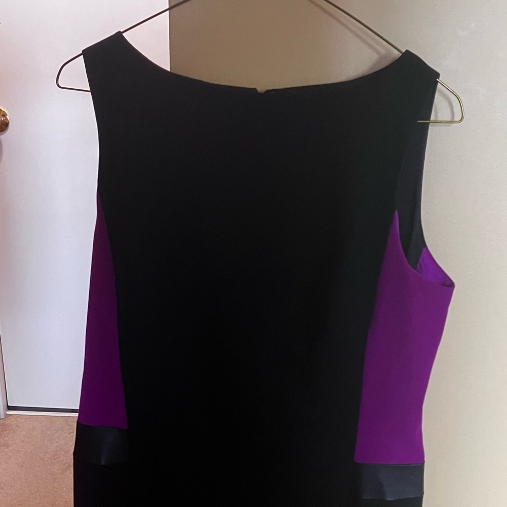 Ralph Lauren Black and purple dress